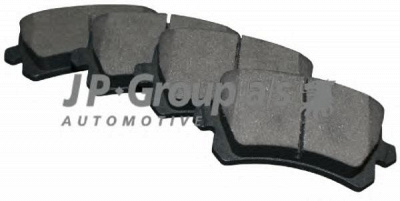 JP GROUP 1163706610 -  Комплект тормозных колодок, дисковый тормоз